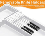 Homecor Silverware Organizer for Kitchen Drawer, Expandable Utensil Drawer - Image 6