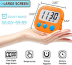Timer for Kids Teachers Supplies Digital Kitchen Timers for Cooking Large - Image 3