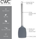 COOK WITH COLOR Silicone Cooking Utensils, Kitchen Utensil Set, Cooking Utensils - Image 6