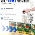 Commercial Can Opener Heavy Duty, Professional Industrial Kitchen Tool - Image 5