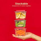 IRIS USA 44 PC Plastic Food Storage Containers - Image 5