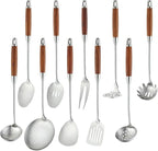Izurok 18/10 Stainless Steel Kitchen Utensils Set, 10 Piece Cooking Utensils by IzurokBuynow