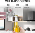Safring Can Opener Manual, Heavy Duty Handheld Strong Can Opener - Image 5