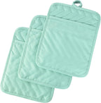 Anyi Pot Holders and Oven Mitts 7" X 9" Heat Resistant Cotton Pocket Pot Holder by Unknown