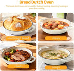 ONKO Dutch Oven For Sourdough Bread Baking, 6QT Enameled Cast Iron Dutch Oven - Image 7