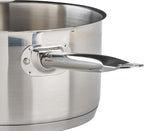 Winco Heavy-Duty Stainless Steel Sauce Pan - Image 3