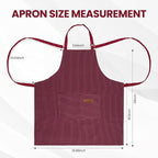 Serrenf 2 Pack Apron, Cooking Kitchen Aprons, Adjustable Bib Apron - Image 5