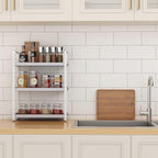 HNRLOY Bathroom Counter Organizer, Bathroom Countertop Organizer, Counter Shelf - Image 2