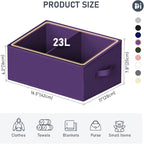 DIMJ Large Closet Shelf Organizer Bins 6 Packs - Image 3