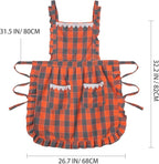 Funny Aprons for Women with Pockets, Kitchen Cooking Grilling Bbq Cute Chef - Image 5