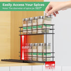 Mystozer Pull Out Spice Rack Organizer - Image 3