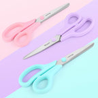 Scissors, iBayam 8" All Purpose Scissors Bulk 3-Pack, Ultra Sharp 2.5mm Thick - Image 2