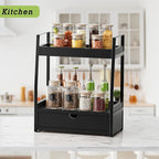 Boulphia 2-Tier Bathroom Organizer Countertop, Bathroom Sink Organizer - Image 2