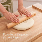 GOBAM Wood Rolling Pin, Medium - Image 2