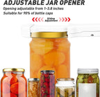7 in 1 Jar Opener Bottle Opener and Wine Opener - Image 3