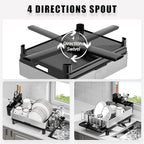 Ewaiira Dish Drying Rack, 304 Stainless Steel Dish Racks - Image 4