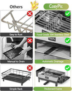 Dish Racks, Thicker Premium 304 Stainless Steel Dish Drying Rack - Image 3