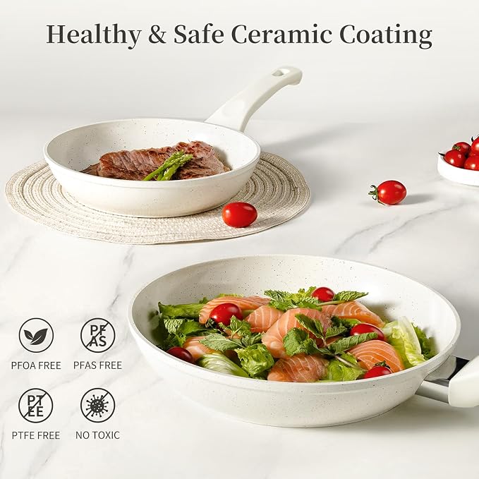 Innerwell Ceramic Non Stick Frying Pan - Image 3