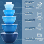 LUXEAR 14 Piece Mixing Bowls - Image 2