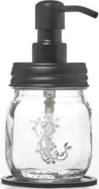 Petite 12oz Mason Jar Soap and/or Lotion Dispenser by Industrial+Rewind