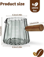 Espresso Measuring Cup 6 Oz, Espresso Glass Cups - Image 2