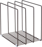 mDesign Steel Storage Tray Organizer Rack - Image 8