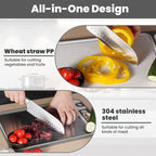 Stainless Steel Cutting Board, Dishwasher Safe, Scratch-Resistant - Image 4