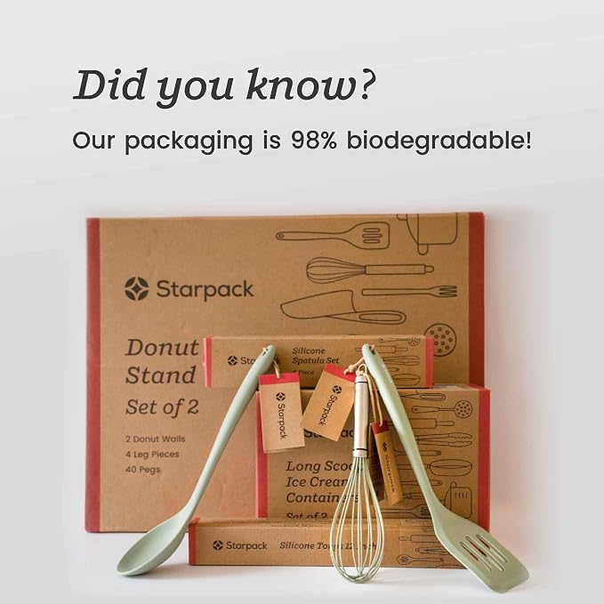 StarPack 'Scrape & Stir' Silicone Spatula Set - Image 7