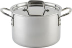 WINCO Tri-Ply Stock Pot, 6-quart-qt-6qt by Winco