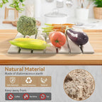 Stone Dish Drying Mat for Kitchen Counter, 15.5''x11.8'' Foldable Quick Dry - Image 5