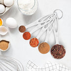 5pcs Measuring Spoon Set, Heavy Duty Stainless Steel Measuring Cups - Image 4