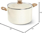 MICHELANGELO 10 Quart Stock Pot - Image 9