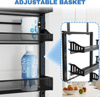 coobest 8-Tier Over the door Spice Rack Organizer, Large Heavy Duty Metal Wall - Image 5