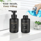 Luxspire Foaming Soap Dispenser, Glass Foam Pump Soap Dispenser, Non-Slip Hand - Image 4