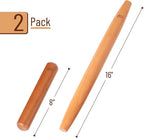 BAMBOO LAND- French Rolling Pin Set, Natural Wood Rolling Pins - Image 2