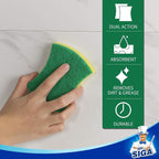 MR.SIGA Heavy Duty Cellulose Scrub Sponge, Dual-Sided Dishwashing Sponge - Image 7
