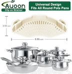 AUOON Clip On Strainer Silicone - Image 2