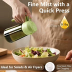SWEET VIEW Olive Oil Dispenser and Oil Sprayer – 16oz/470ml Glass Light-Proof - Image 3