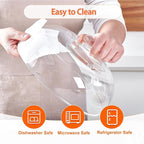 10 Inch Borosilicate Glass Microwave Splatter Cover - Image 6