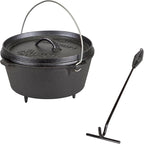 Stansport Pre-Seasoned Cast Iron Dutch Oven by Stansport
