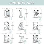 Number Cookie Cutters Set 3 Inch - Image 2