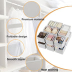 Fordonral Drawer Organizer Clothes, Foldable Fabric Dresser Organizer Closet - Image 4