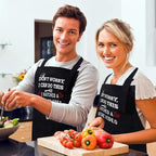 ONFAON Funny Apron for Men Women, Father's Day Gifts, Gifts for Mom, Birthday - Image 2