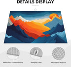 Colorful Mountains Sunset Dish Drying Mat - Image 4