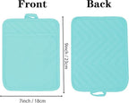 Oven Pot Holder with Pocket Cotton Heat Resistant Coaster Potholder Kitchen Hot - Image 2