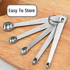 2PCS 1/10 Teaspoon Single Tiny Measuring Spoon, Small Individual Stainless - Image 4