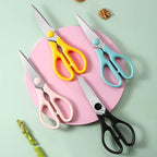Black Grey Kitchen Shears, Rkqoa Kitchen Scissors Heavy Duty Cooking Scissors - Image 2
