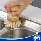 MR.SIGA Bamboo Palm Brush, Scrub Brush - Image 8