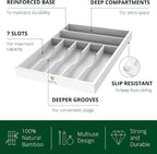 ROYAL CRAFT WOOD Luxury Bamboo Kitchen Drawer Organizer - Image 4