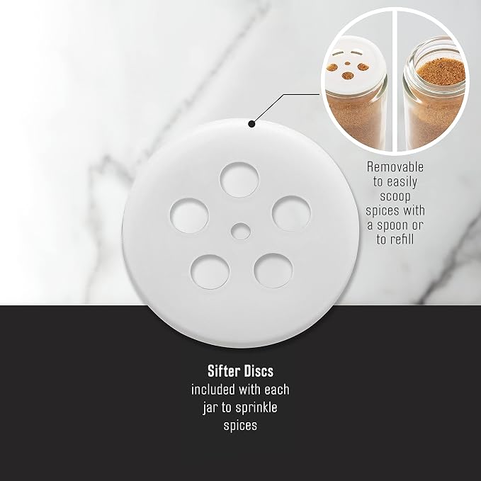Kamenstein 20 Jar Heritage Revolving Spice Rack - Image 7